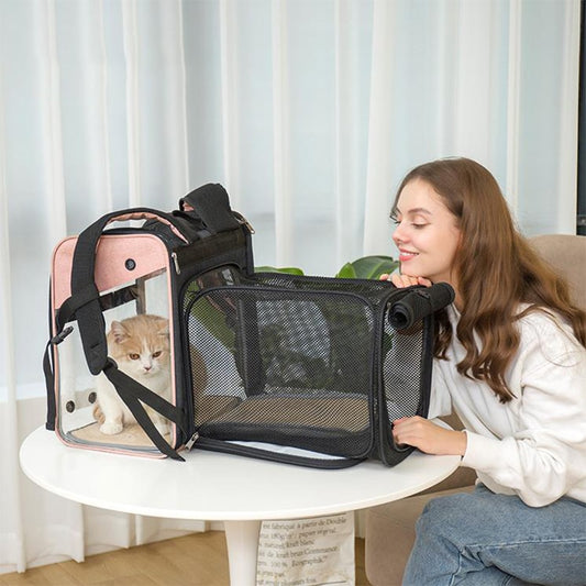 Expandable Travel Pet Backpack